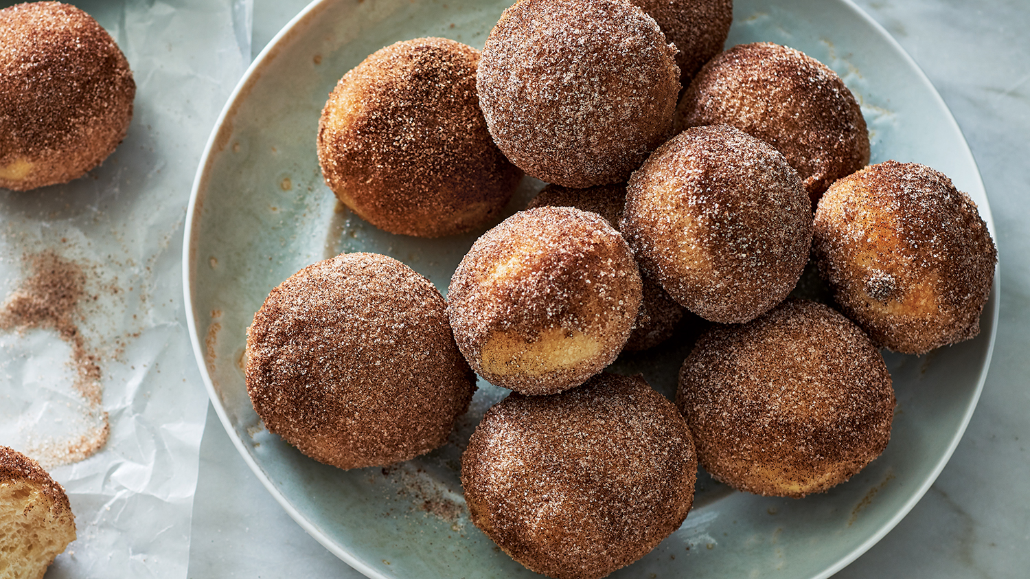 Baked Vegan Cinnamon-Sugar Donut Holes – West IGA