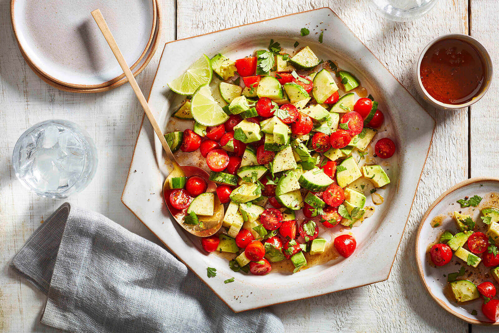 Honey-Lime Avocado & Tomato Salad – West IGA