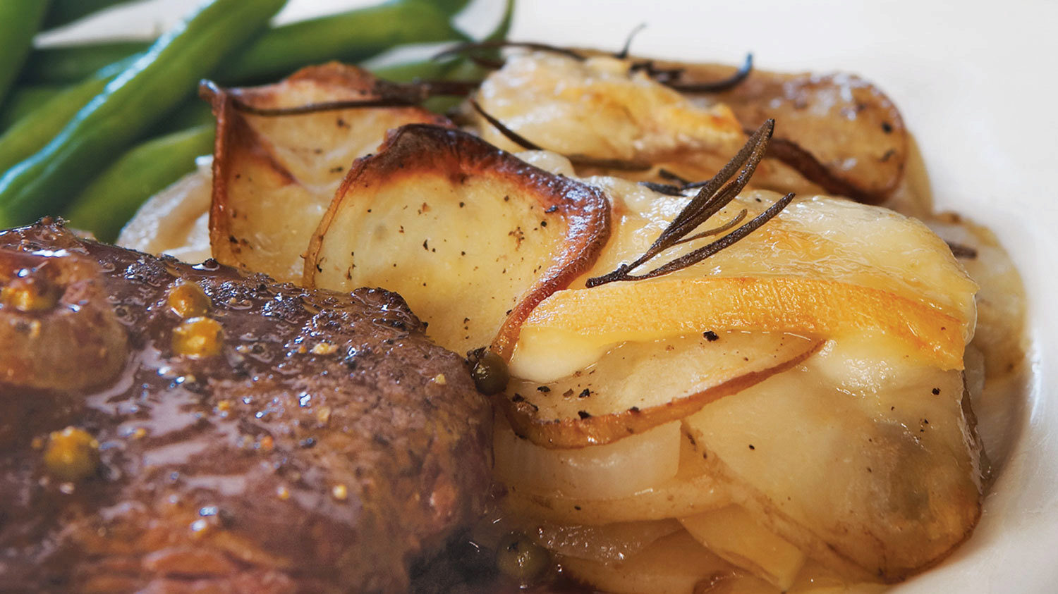 Layered Potato & Onion Bake with Oka Cheese West IGA