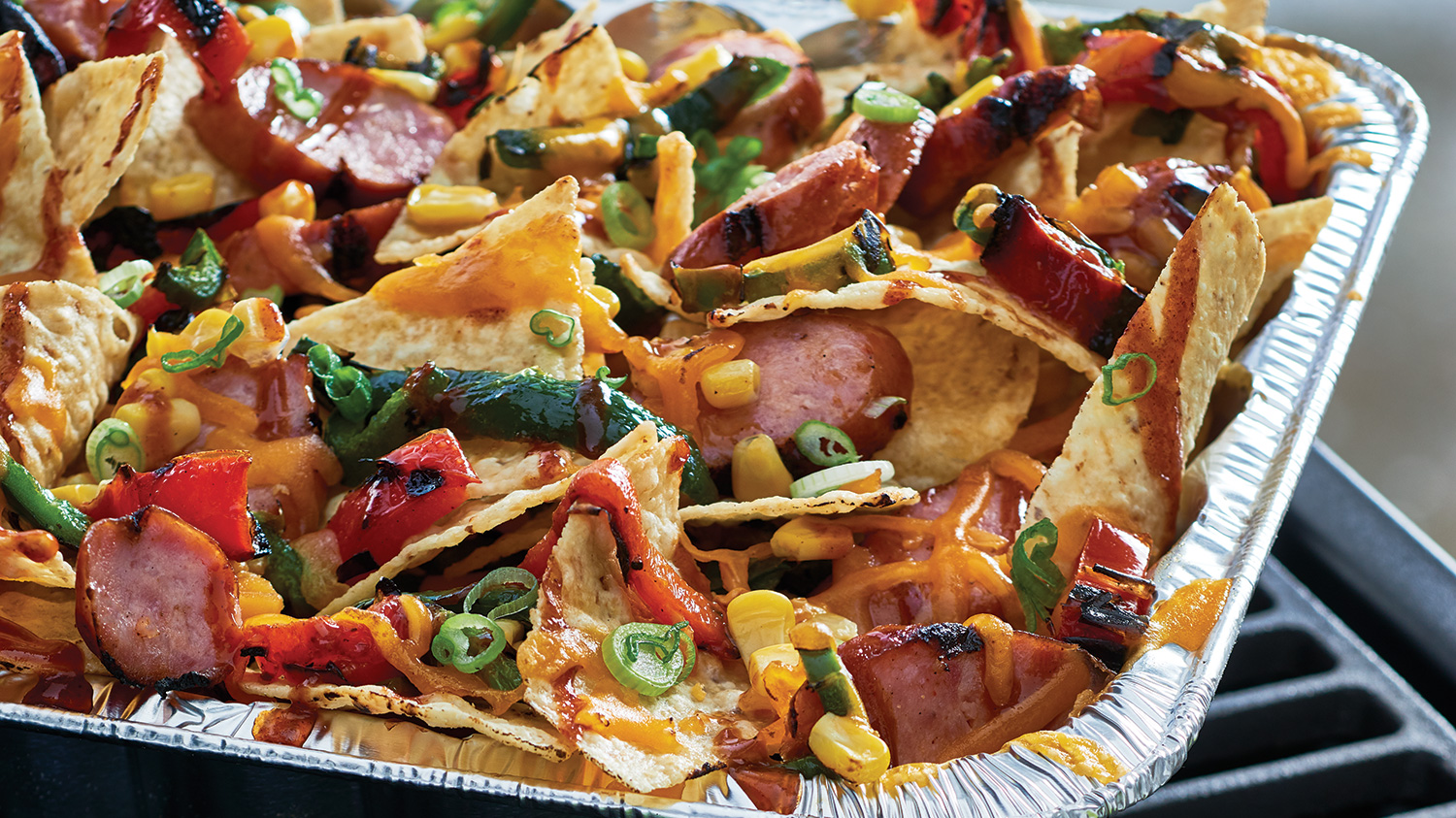 Smoky Sausage & Pepper Nachos West IGA