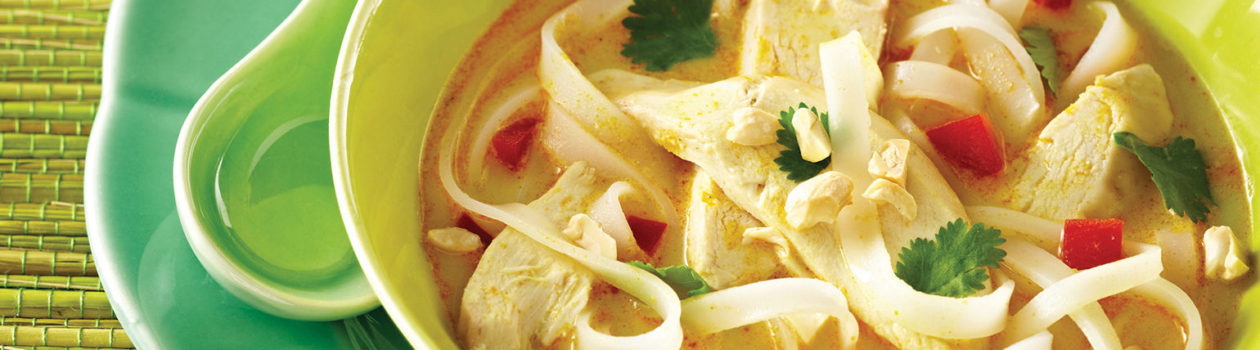Yellow Curry Chicken Soup