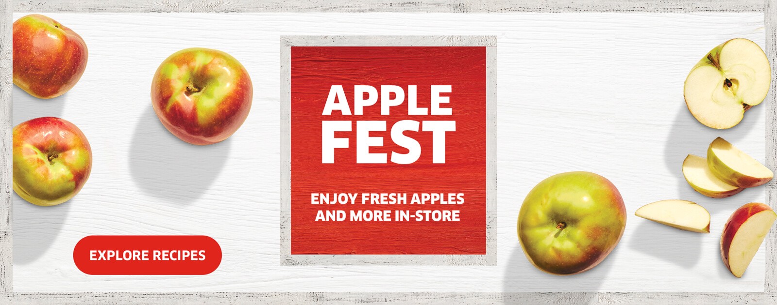 Enjoy fresh apples and more in-store