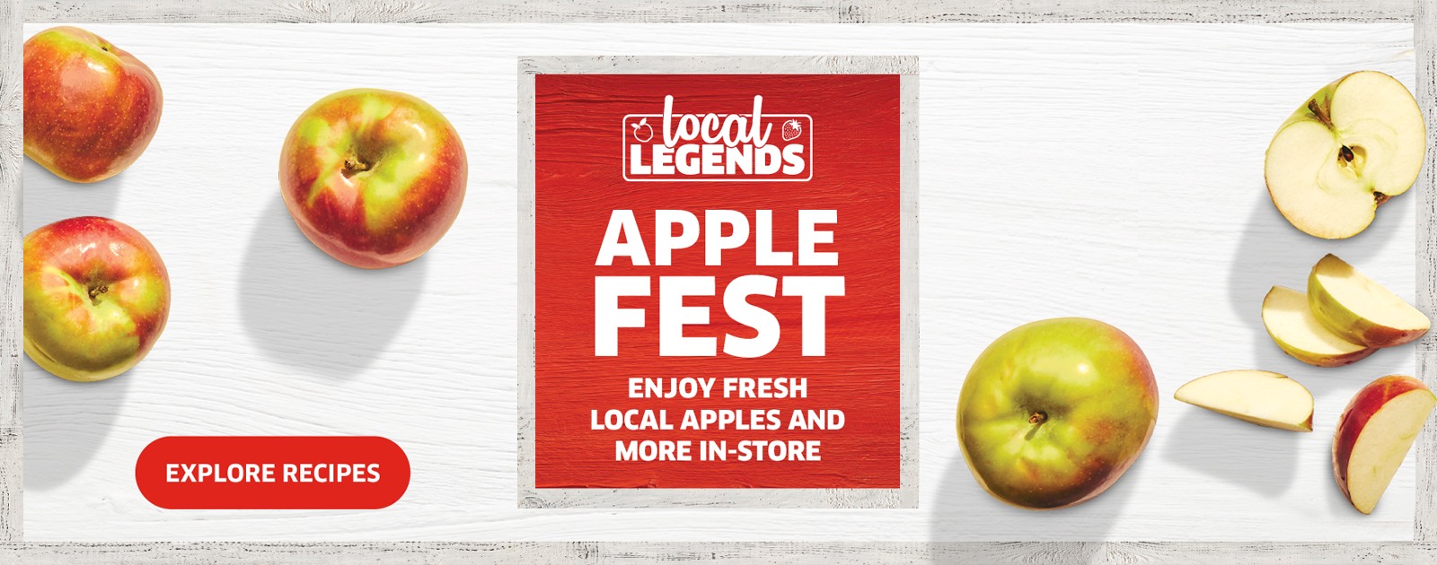 Enjoy fresh local apples and more in-store