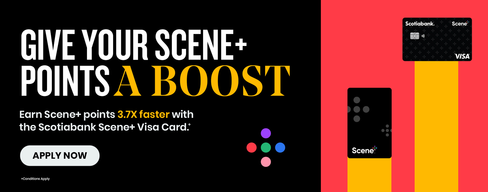 Give your Scene+ points a boost