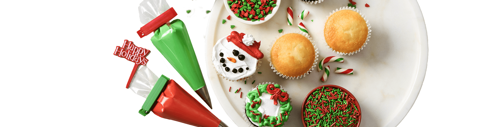 Christmas cupcake