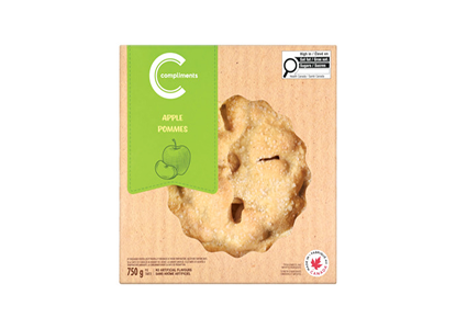 Compliments Pie 8 inch Apple 750g