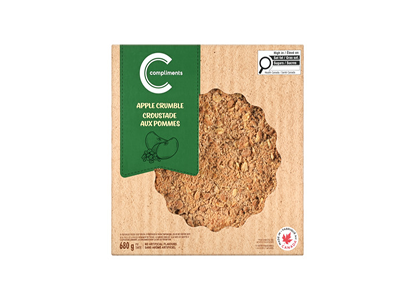 Compliments Pie 8 inch Apple Crumble 680g