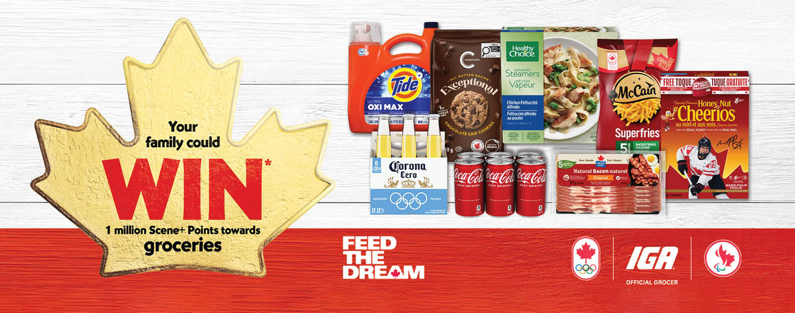 Cheer on Canada to WIN*