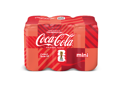 Coca-Cola Mini Cans 6-pack
