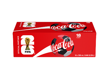 Coca-Cola Cans 18 x 355 mL (6.39 L)